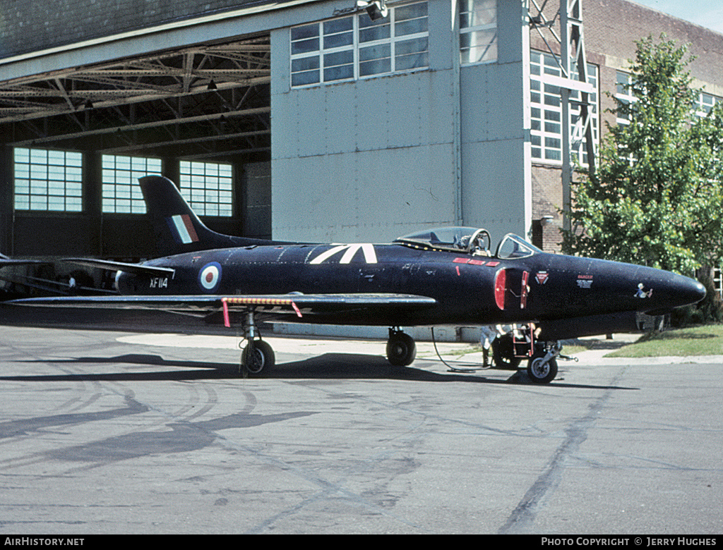 Aircraft Photo of XF114 | Supermarine Swift F7 | UK - Air Force | AirHistory.net #106550