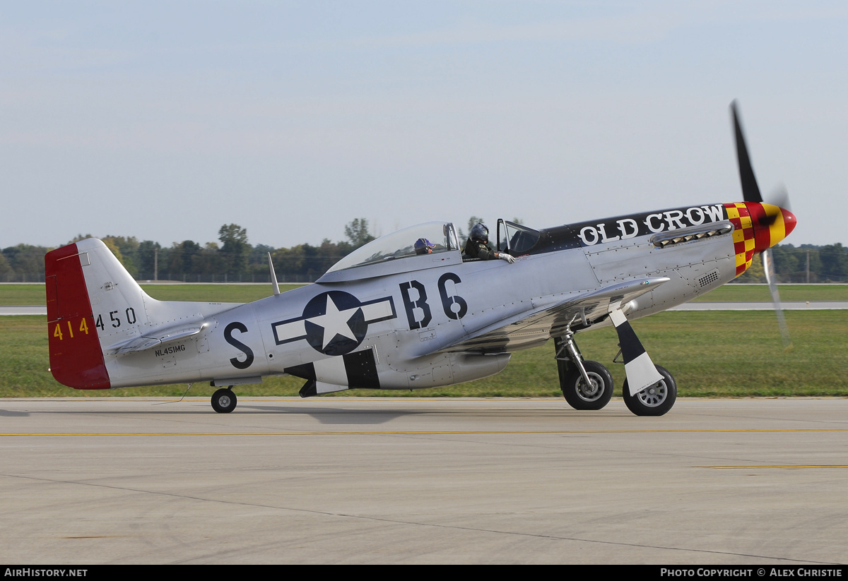 Aircraft Photo of N451MG / NL451MG / 414450 | North American P-51D Mustang | USA - Air Force | AirHistory.net #106559