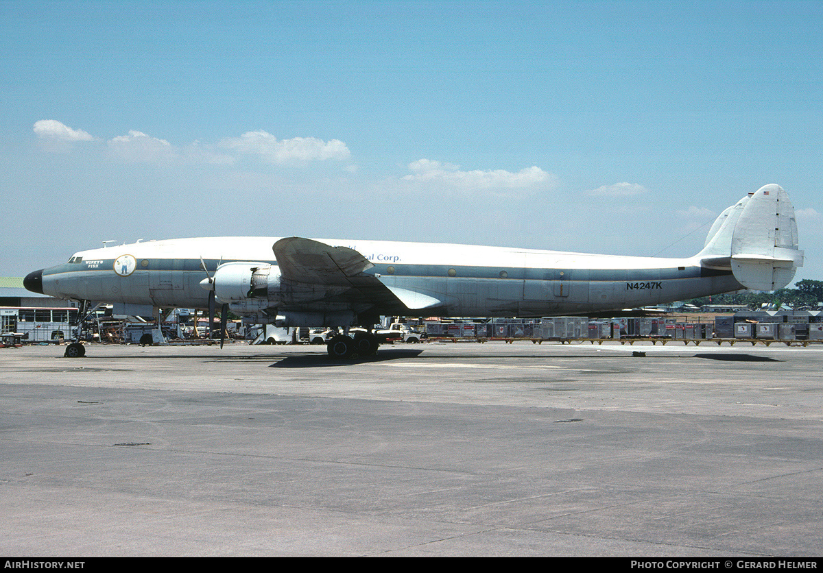 Aircraft Photo of N4247K | Lockheed L-1049B Super Constellation | World Fish & Agricultural Corp - WFA | AirHistory.net #106562