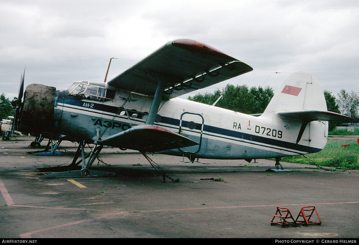 Aircraft Photo of RA-07209 | Antonov An-2 | Aeroflot | AirHistory.net #106563