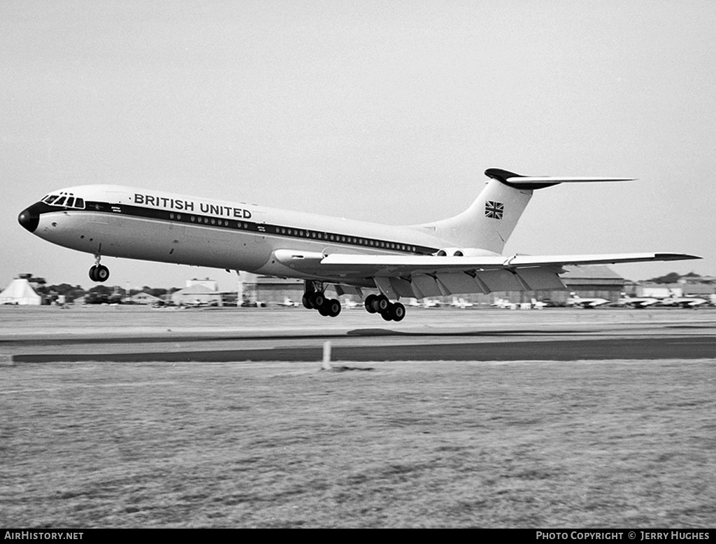 Aircraft Photo of G-ASIW | Vickers VC10 Srs1103 | British United Airways - BUA | AirHistory.net #106564