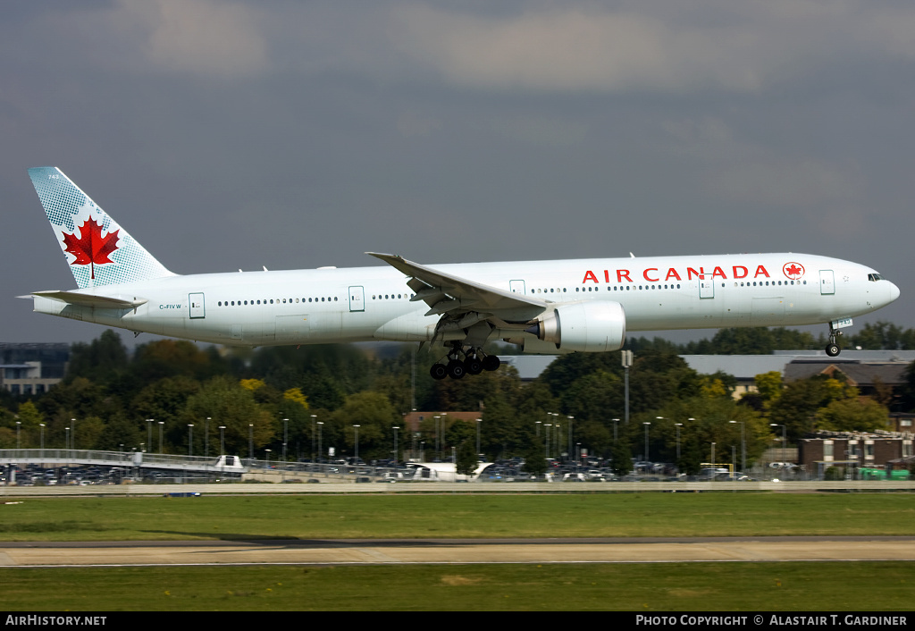 Aircraft Photo of C-FIVW | Boeing 777-333/ER | Air Canada | AirHistory.net #106569