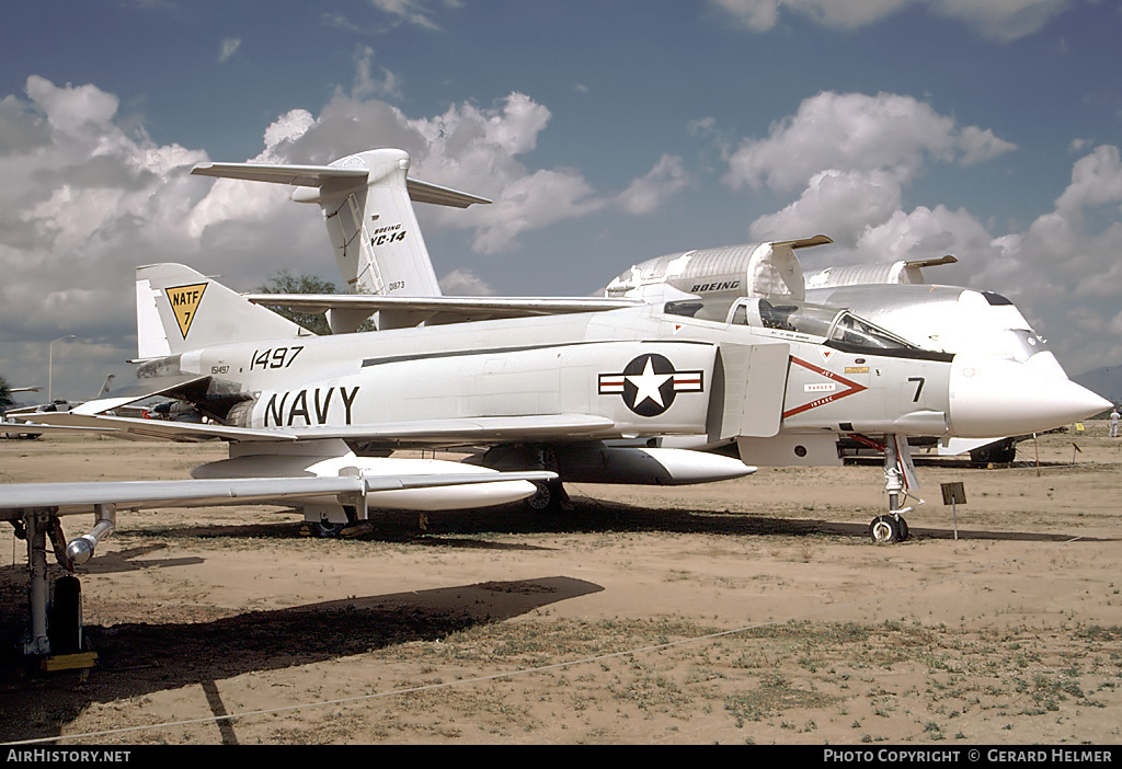 Aircraft Photo of 151497 / 1497 | McDonnell YF-4J Phantom II | USA - Navy | AirHistory.net #106570