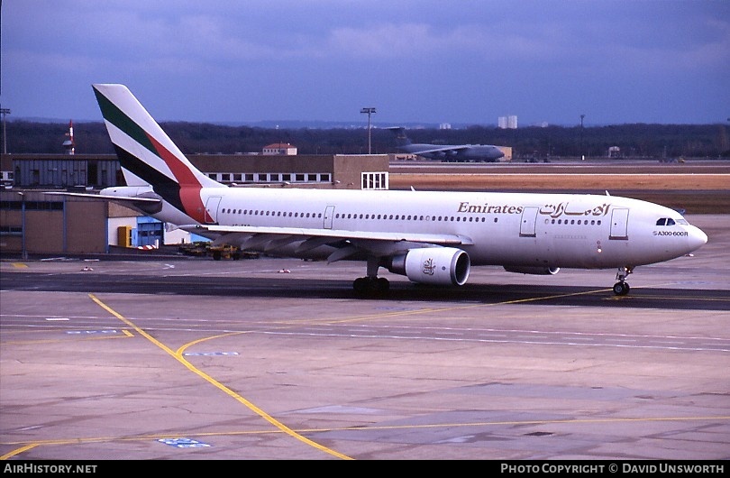 Aircraft Photo of A6-EKD | Airbus A300B4-605R | Emirates | AirHistory.net #106591
