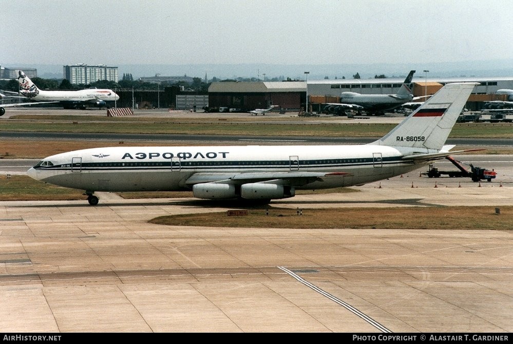 Aircraft Photo of RA-86058 | Ilyushin Il-86 | Aeroflot | AirHistory.net #106595