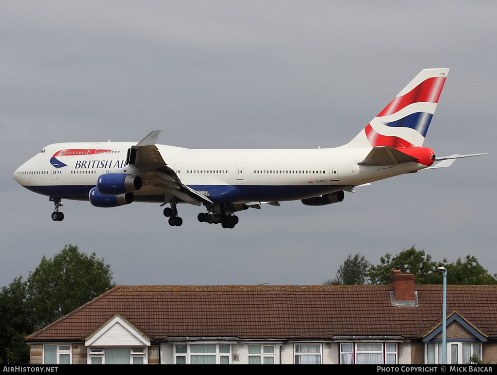 Aircraft Photo of G-CIVN | Boeing 747-436 | British Airways | AirHistory.net #106603