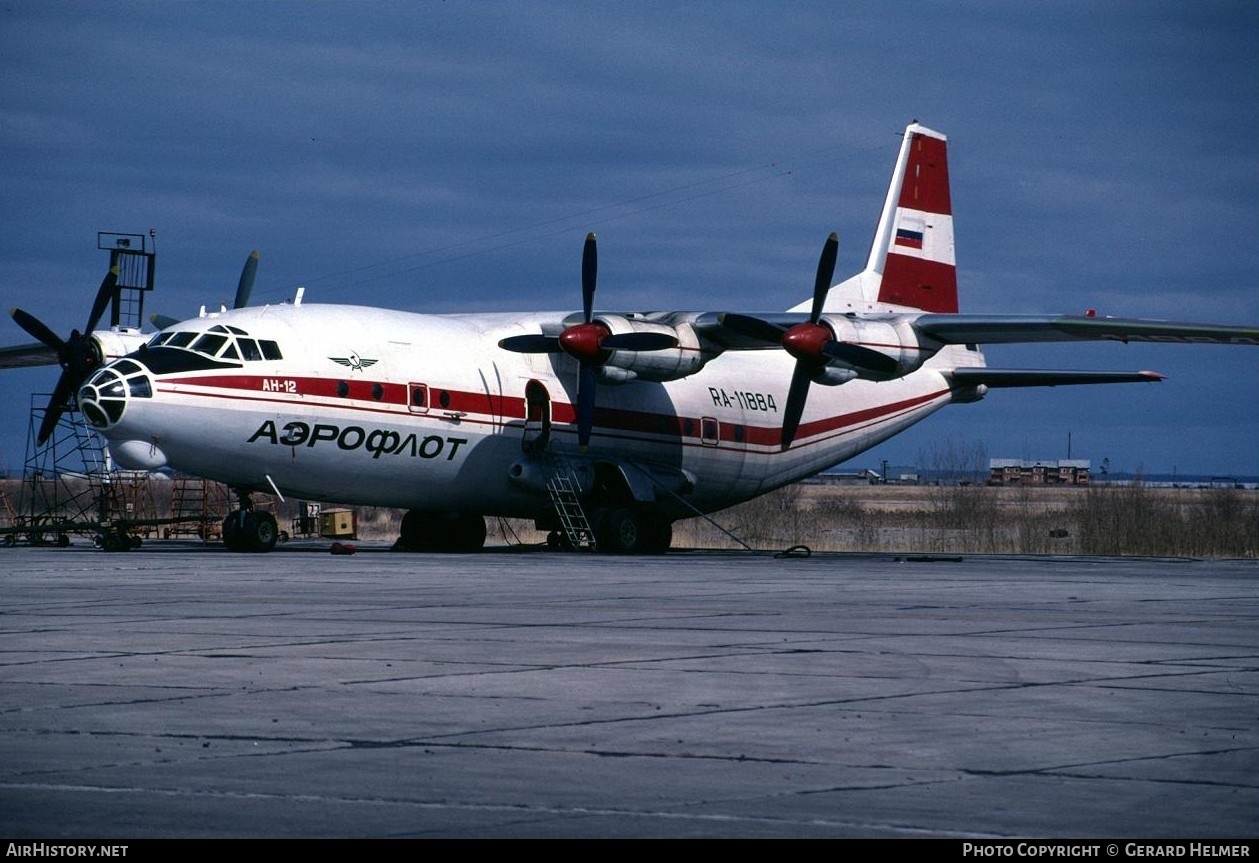 Aircraft Photo of RA-11884 | Antonov An-12BP | Aeroflot | AirHistory.net #106612