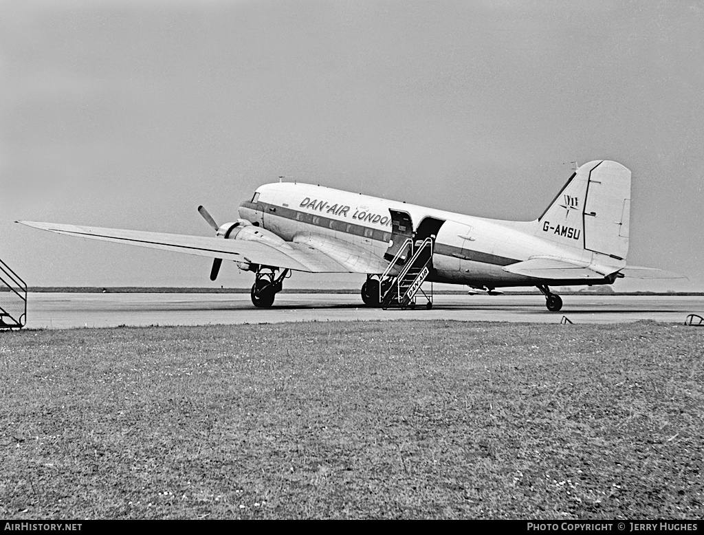 Aircraft Photo of G-AMSU | Douglas C-47B Dakota Mk.4 | Dan-Air London | AirHistory.net #106615