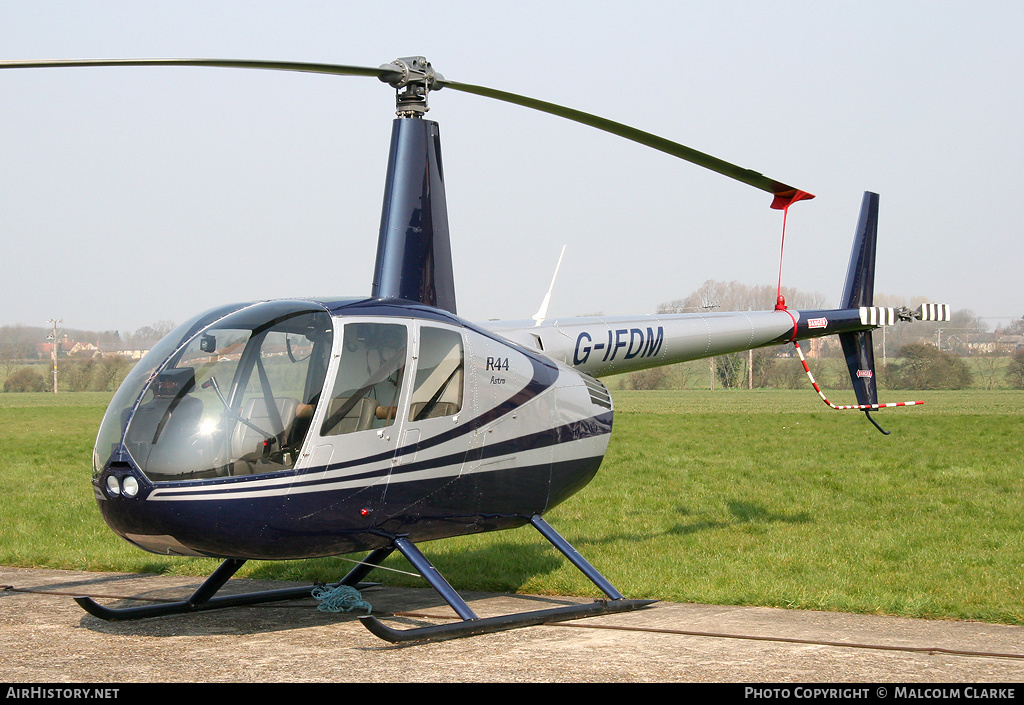 Aircraft Photo of G-IFDM | Robinson R-44 Astro | AirHistory.net #106634