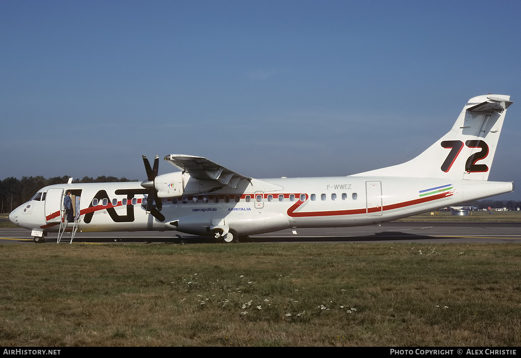 Aircraft Photo of F-WWEZ | ATR ATR-72-201 | AirHistory.net #106639