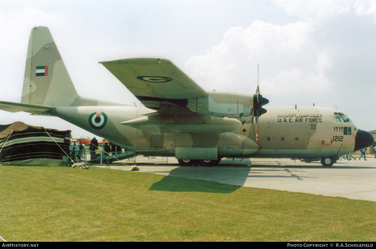 Aircraft Photo of 1212 / ۱۲۱۲ | Lockheed C-130H Hercules | United Arab Emirates - Air Force | AirHistory.net #106644