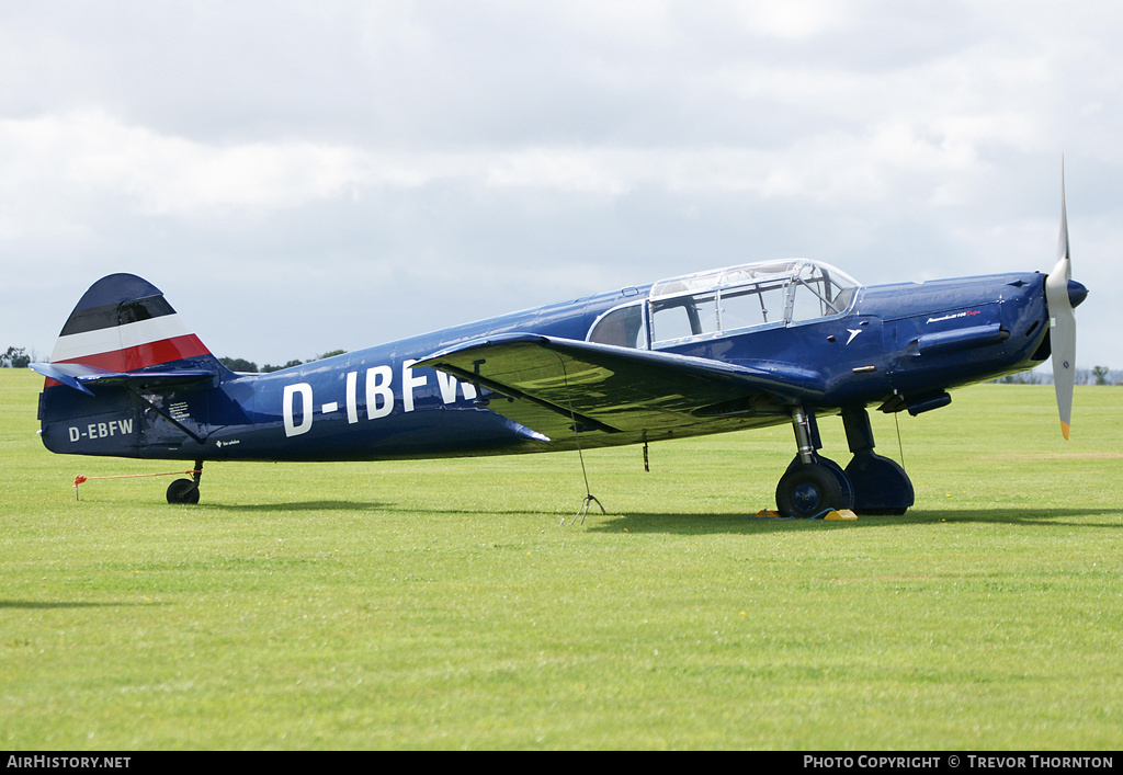 Aircraft Photo of D-EBFW / D-IBFW | Messerschmitt Bf-108 Taifun | AirHistory.net #106652