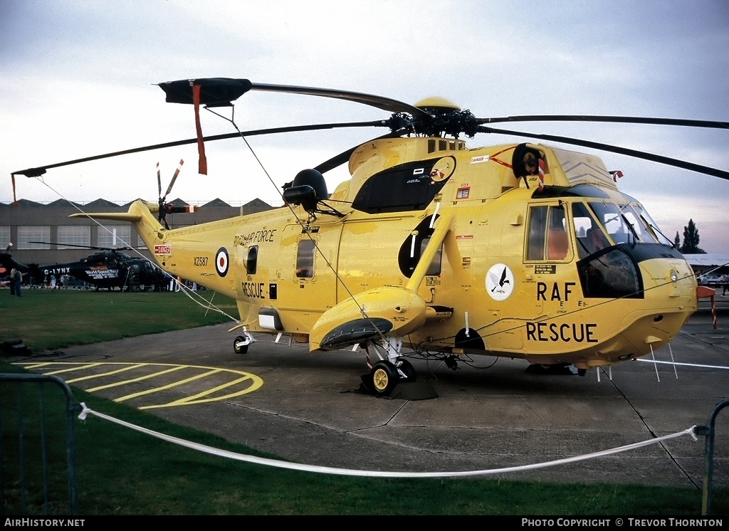 Aircraft Photo of XZ587 | Westland WS-61 Sea King HAR3 | UK - Air Force | AirHistory.net #106666