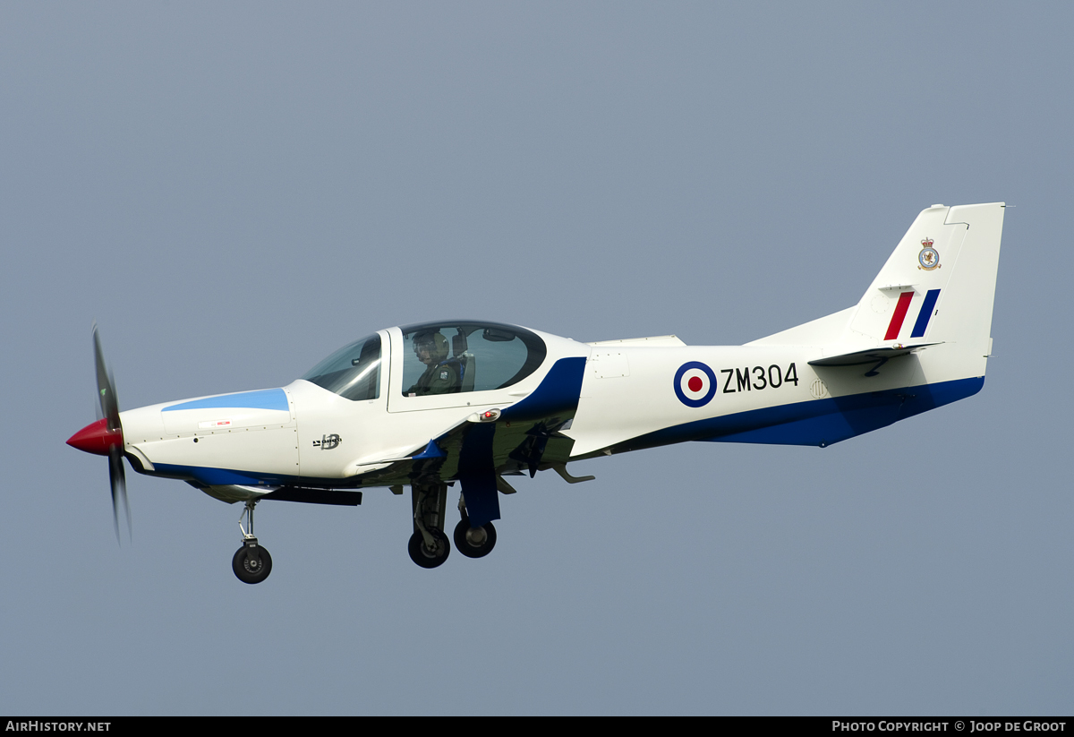 Aircraft Photo of ZM304 | Grob G-120TP Prefect T1 | UK - Air Force | AirHistory.net #106672