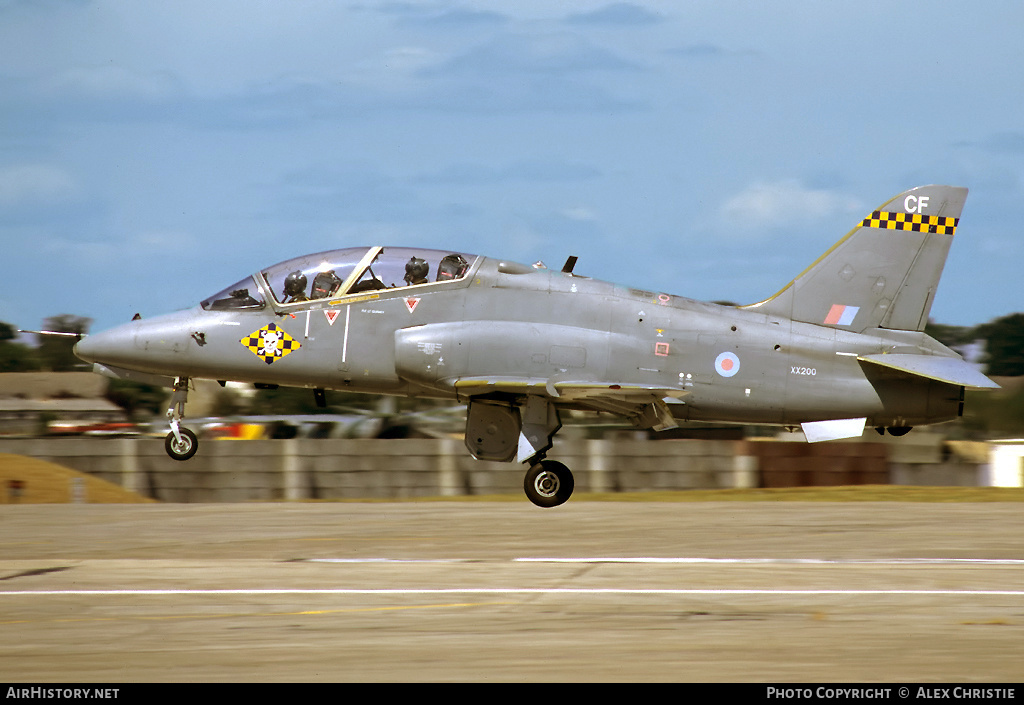 Aircraft Photo of XX200 | British Aerospace Hawk T.1A | UK - Air Force | AirHistory.net #106694