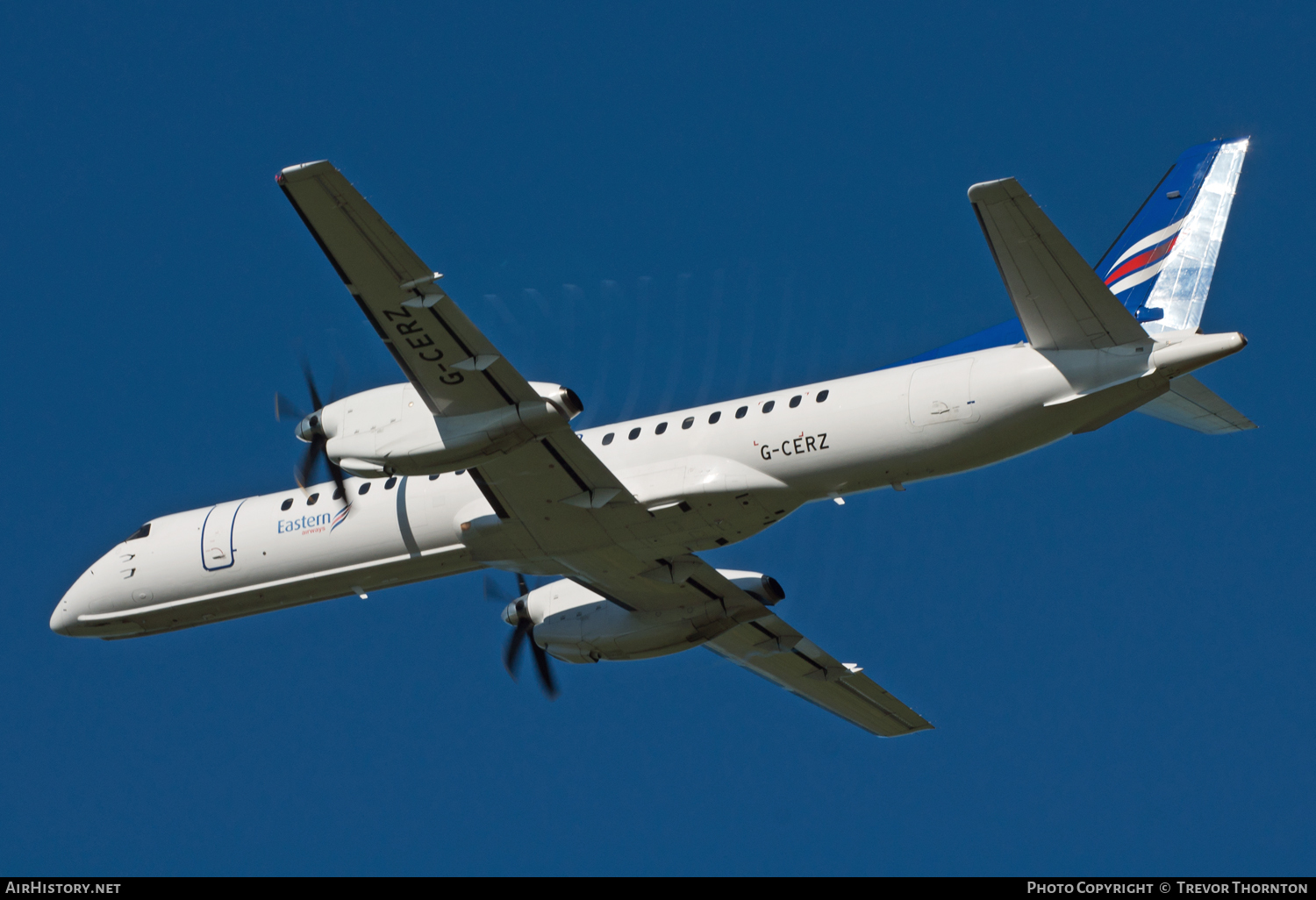 Aircraft Photo of G-CERZ | Saab 2000 | Eastern Airways | AirHistory.net #106698