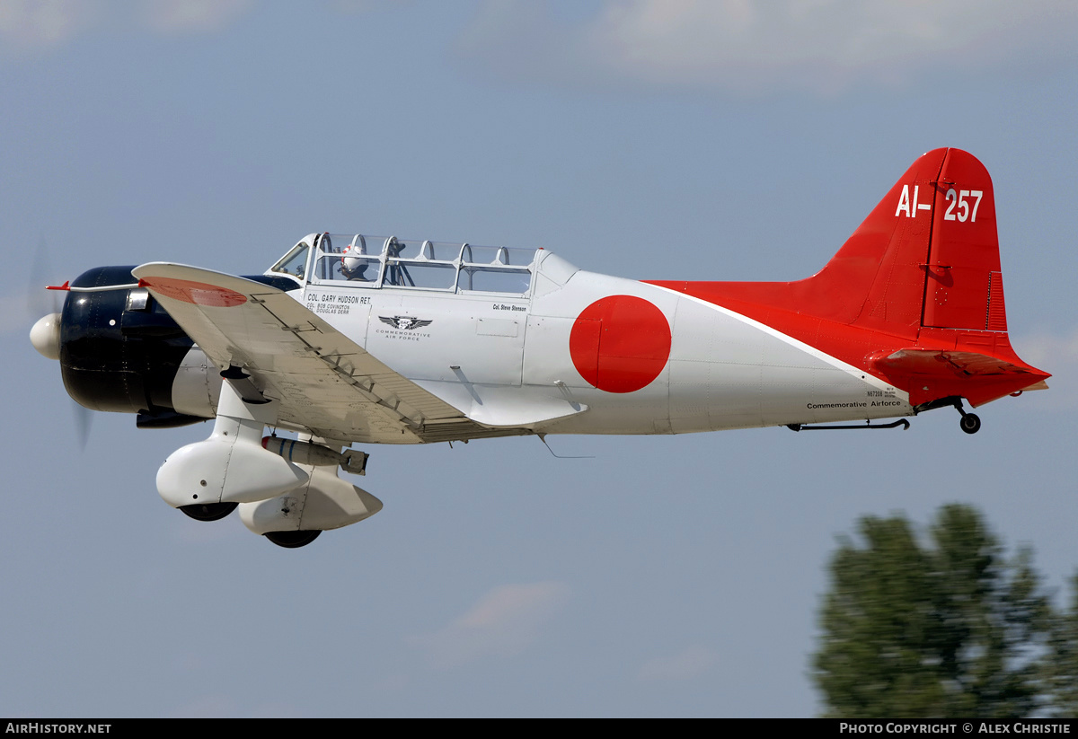 Aircraft Photo of N67208 / AI-257 | Vultee BT-13A/Aichi D3A Replica | Commemorative Air Force | Japan - Navy | AirHistory.net #106710