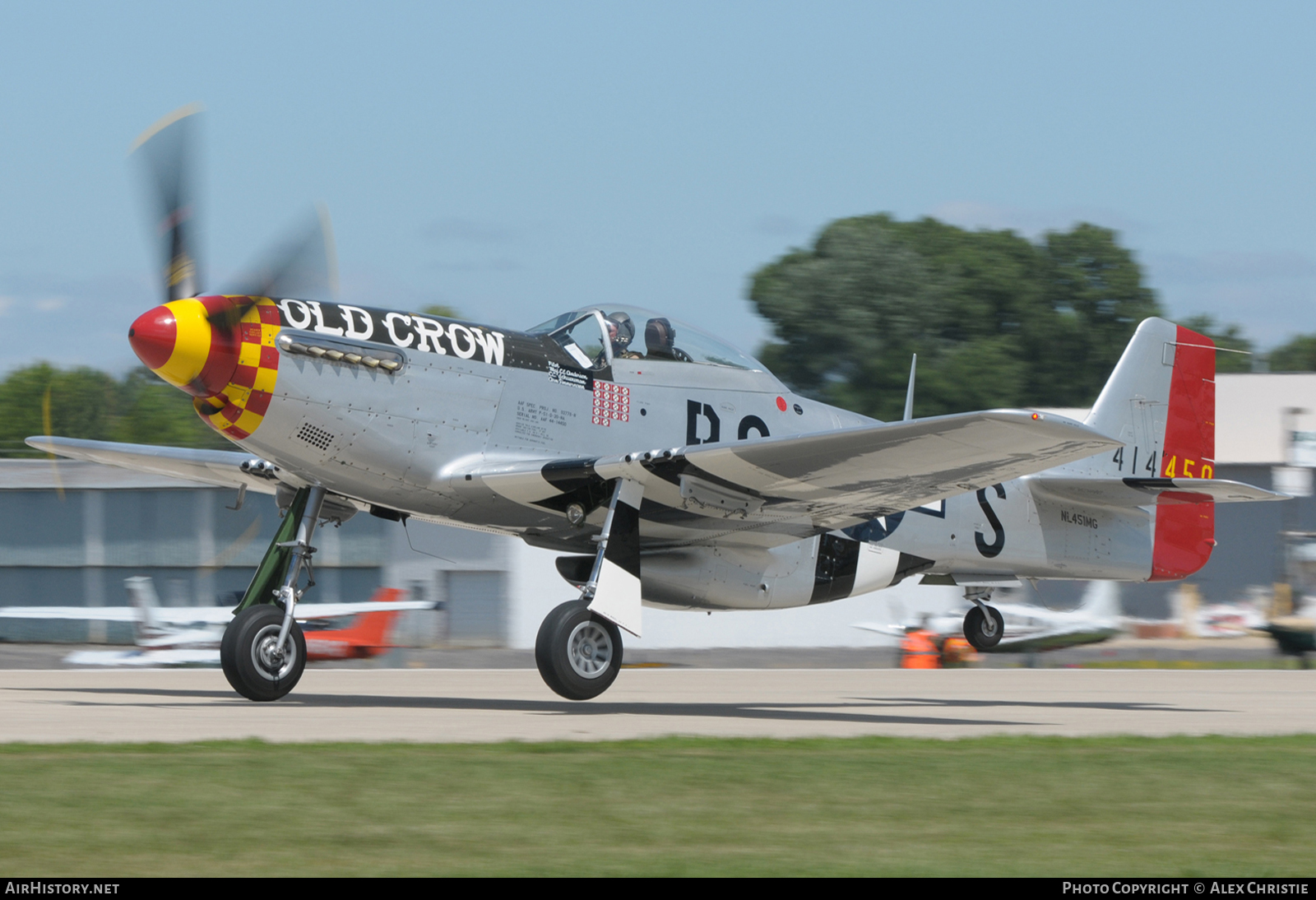 Aircraft Photo of N451MG / NL451MG / 414450 | North American P-51D Mustang | USA - Air Force | AirHistory.net #106714