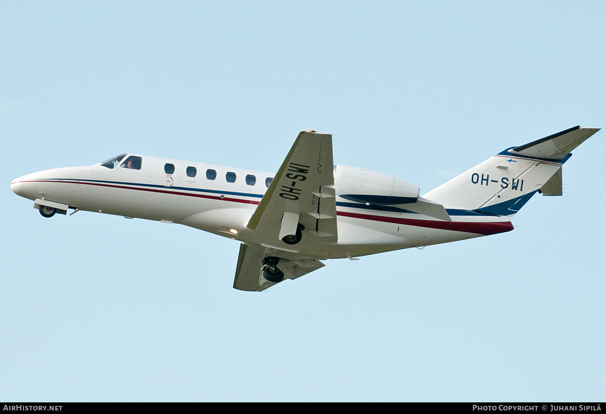 Aircraft Photo of OH-SWI | Cessna 525A CitationJet CJ2+ | Scanwings | AirHistory.net #106719