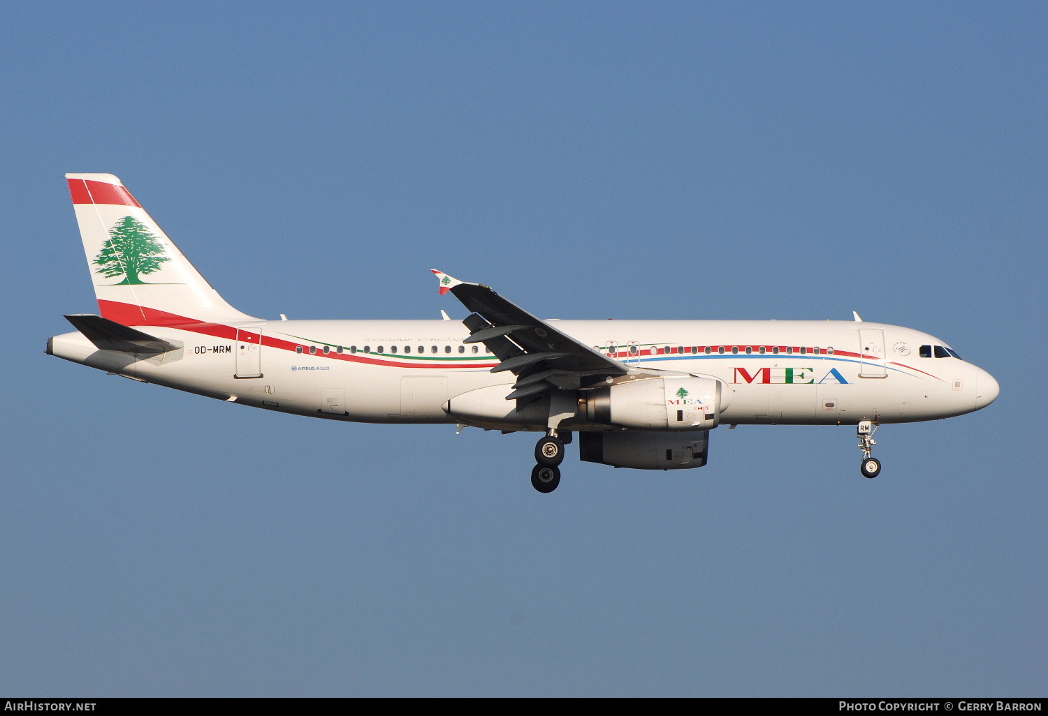 Aircraft Photo of OD-MRM | Airbus A320-232 | MEA - Middle East Airlines | AirHistory.net #106745