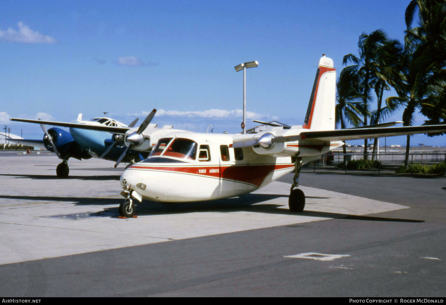 Aircraft Photo of N9376R | Aero Commander 500A Commander | Ringo Airways | AirHistory.net #106760