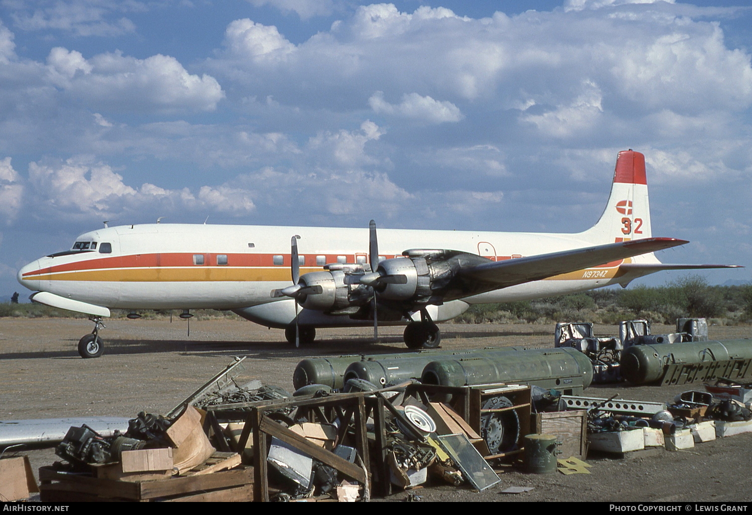 Aircraft Photo of N9734Z | Douglas DC-7C | AirHistory.net #106796