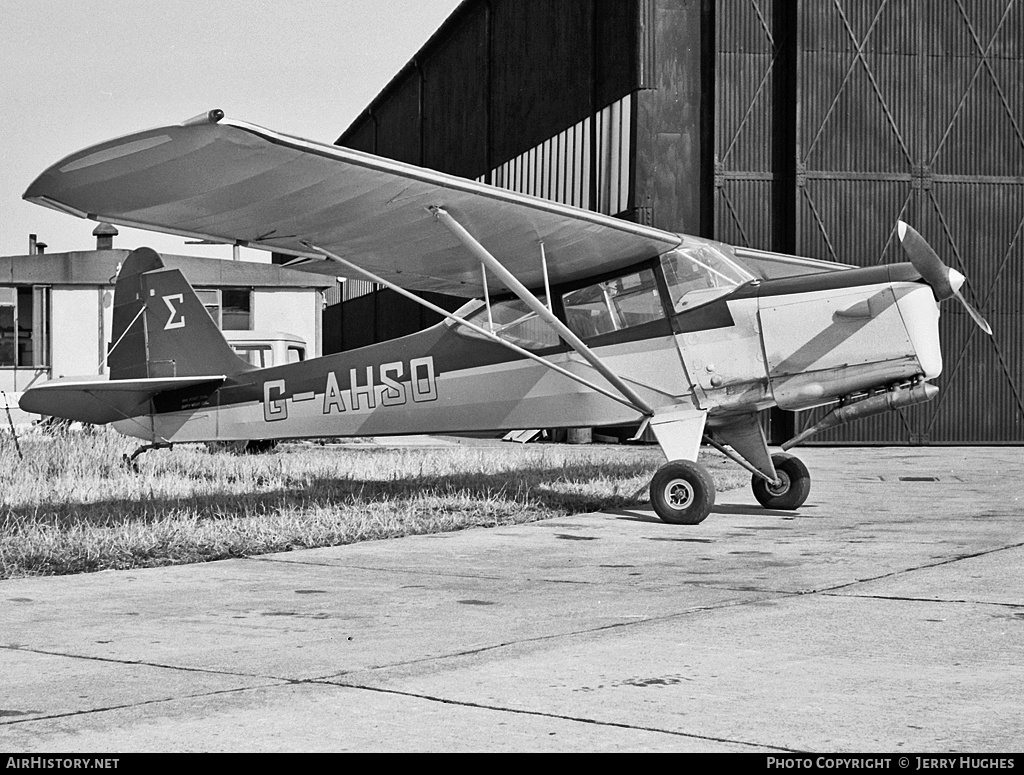 Aircraft Photo of G-AHSO | Auster J-1N Alpha | AirHistory.net #106834