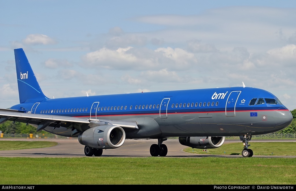 Aircraft Photo of G-MIDM | Airbus A321-231 | BMI - British Midland International | AirHistory.net #106841