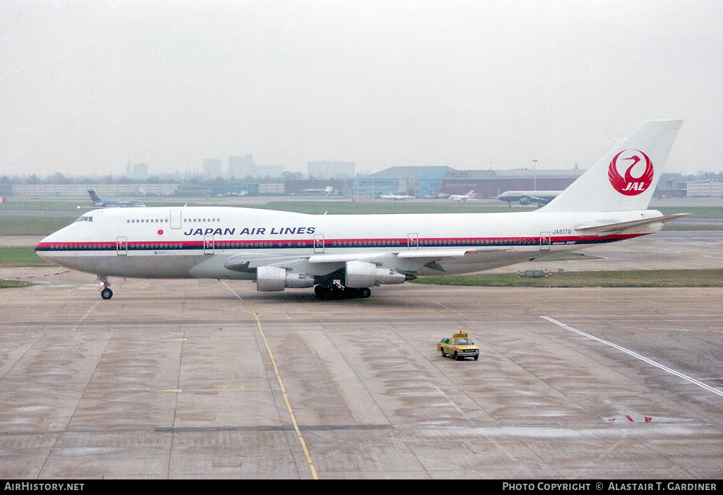 Aircraft Photo of JA8179 | Boeing 747-346 | Japan Air Lines - JAL | AirHistory.net #106843