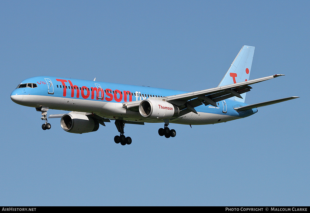 Aircraft Photo of G-BYAD | Boeing 757-204 | Thomsonfly | AirHistory.net #106844