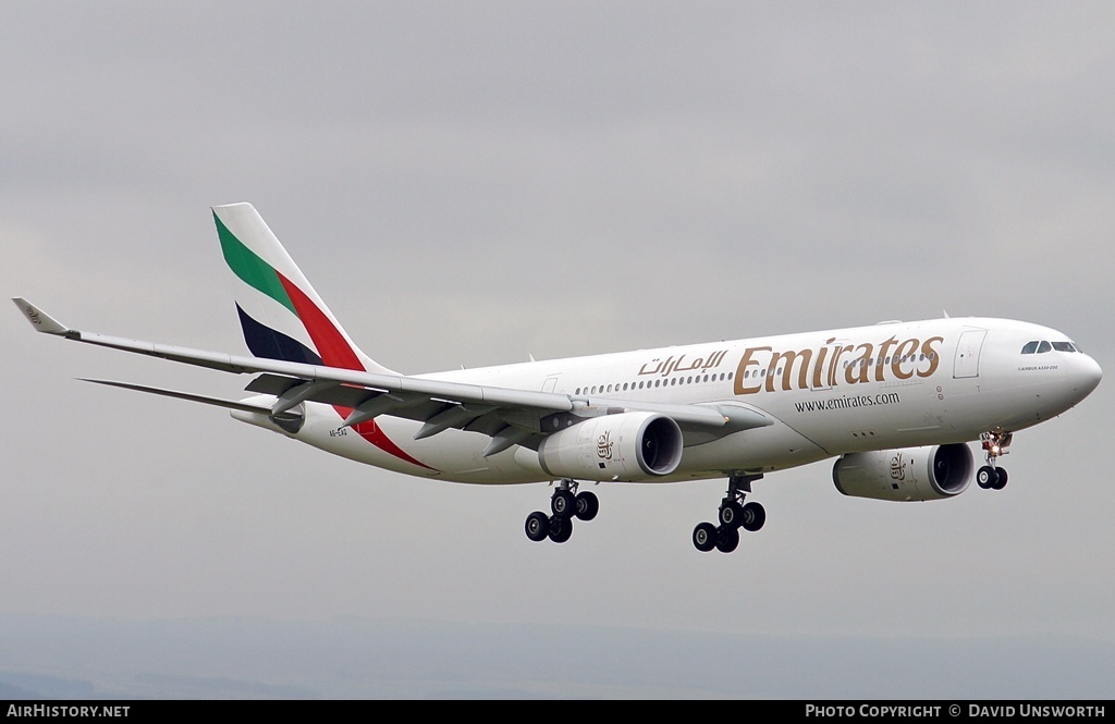 Aircraft Photo of A6-EAQ | Airbus A330-243 | Emirates | AirHistory.net #106864