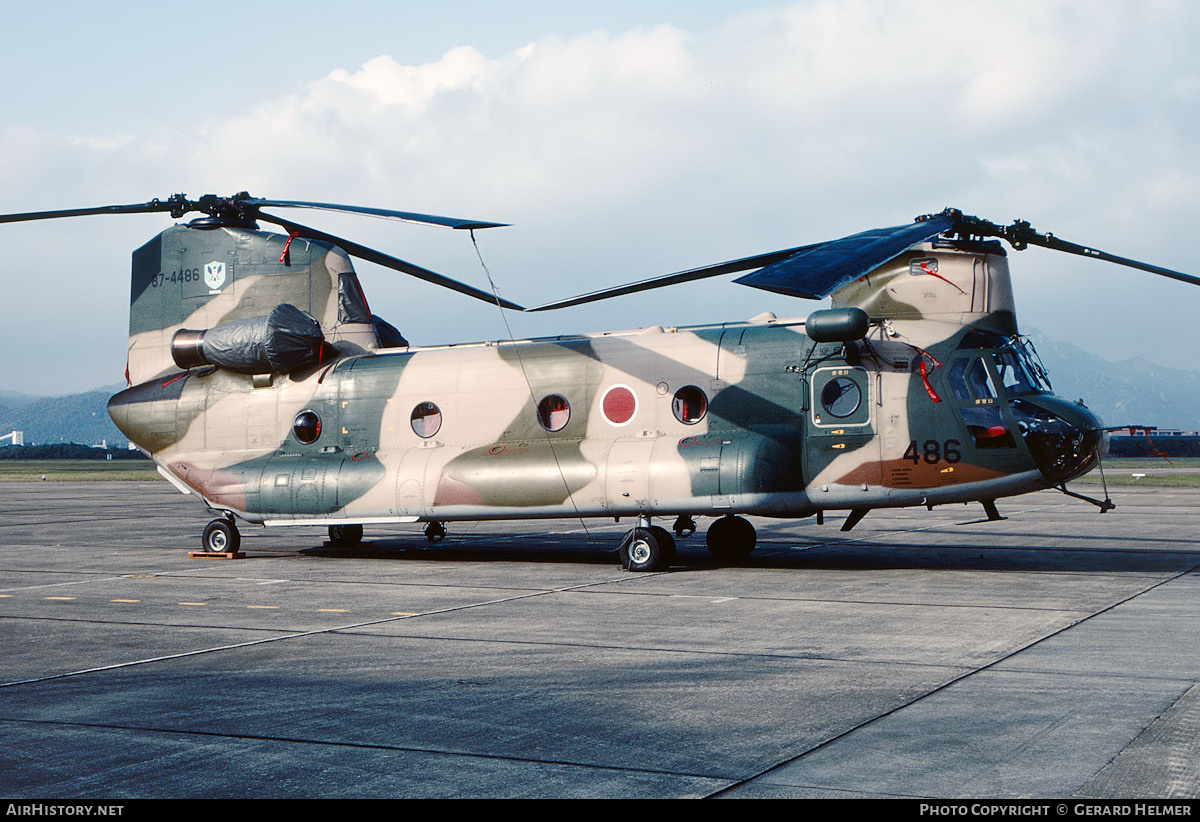 Aircraft Photo of 87-4486 | Boeing CH-47J Chinook (414) | Japan - Air Force | AirHistory.net #106881