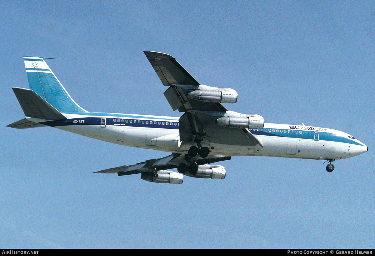 Aircraft Photo of 4X-ATT | Boeing 707-358B | El Al Israel Airlines | AirHistory.net #106882