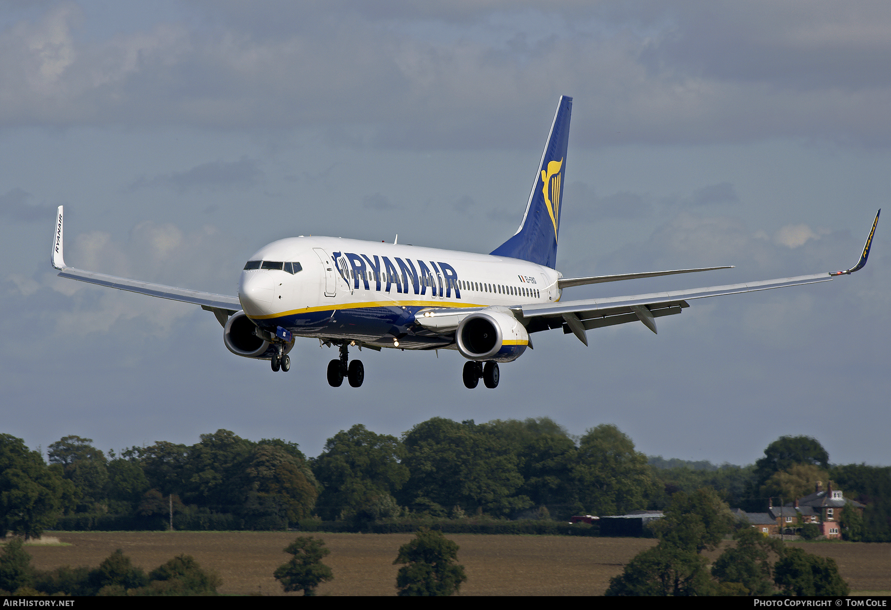 Aircraft Photo of EI-EKG | Boeing 737-8AS | Ryanair | AirHistory.net #106886
