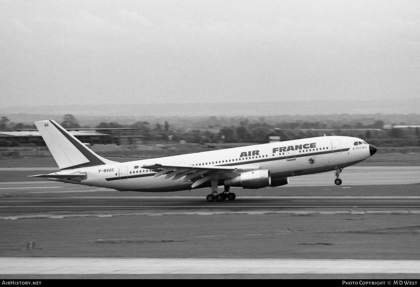 Aircraft Photo of F-BVGC | Airbus A300B2-1C | Air France | AirHistory.net #106891