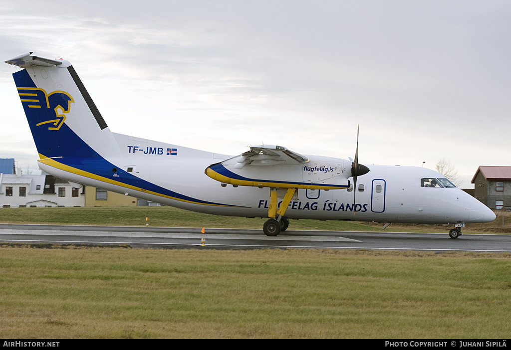 Aircraft Photo of TF-JMB | De Havilland Canada DHC-8-106 Dash 8 | Flugfélag Íslands - Air Iceland | AirHistory.net #106905