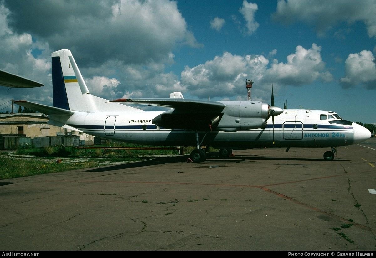 Aircraft Photo of UR-48097 | Antonov An-24RV | AirHistory.net #106916