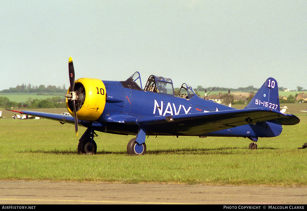 Aircraft Photo of G-BKRA | North American T-6G Texan | AirHistory.net #106928