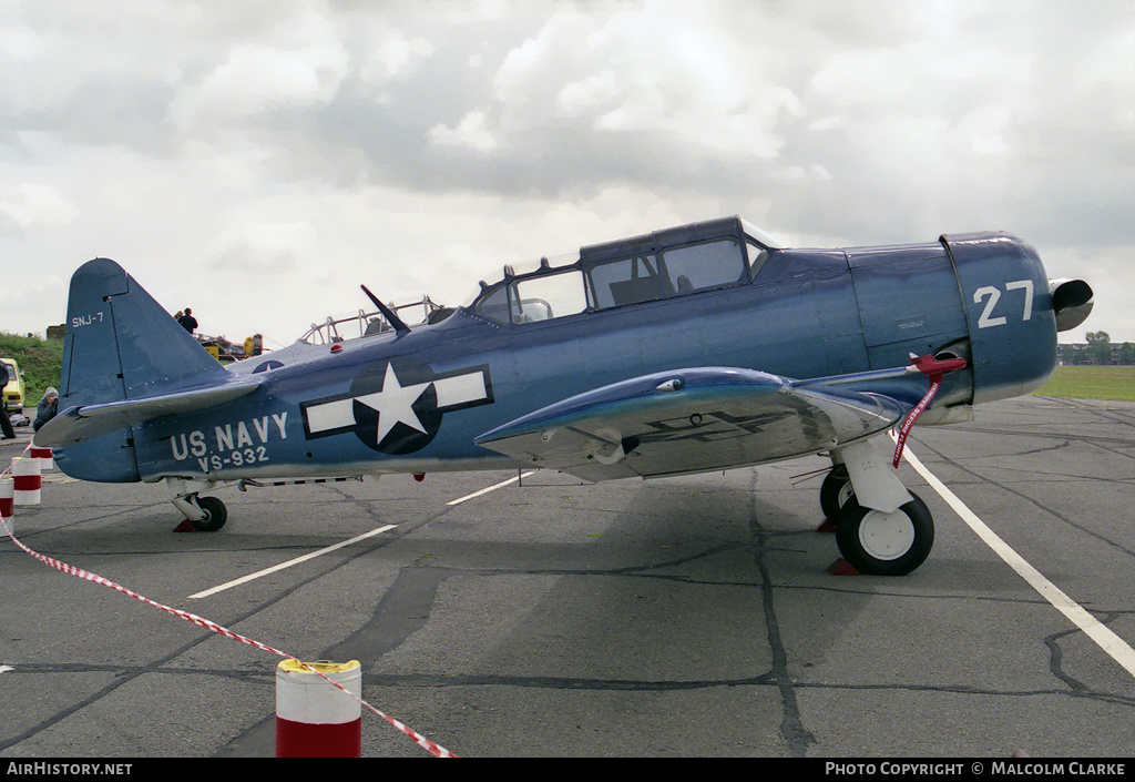 Aircraft Photo of G-BRVG | North American SNJ-7C Texan | AirHistory.net #106934