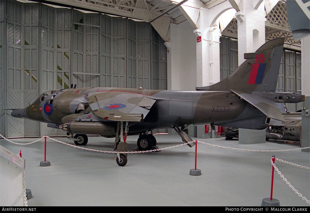 Aircraft Photo of XZ133 | Hawker Siddeley Harrier GR3 | UK - Air Force | AirHistory.net #106943