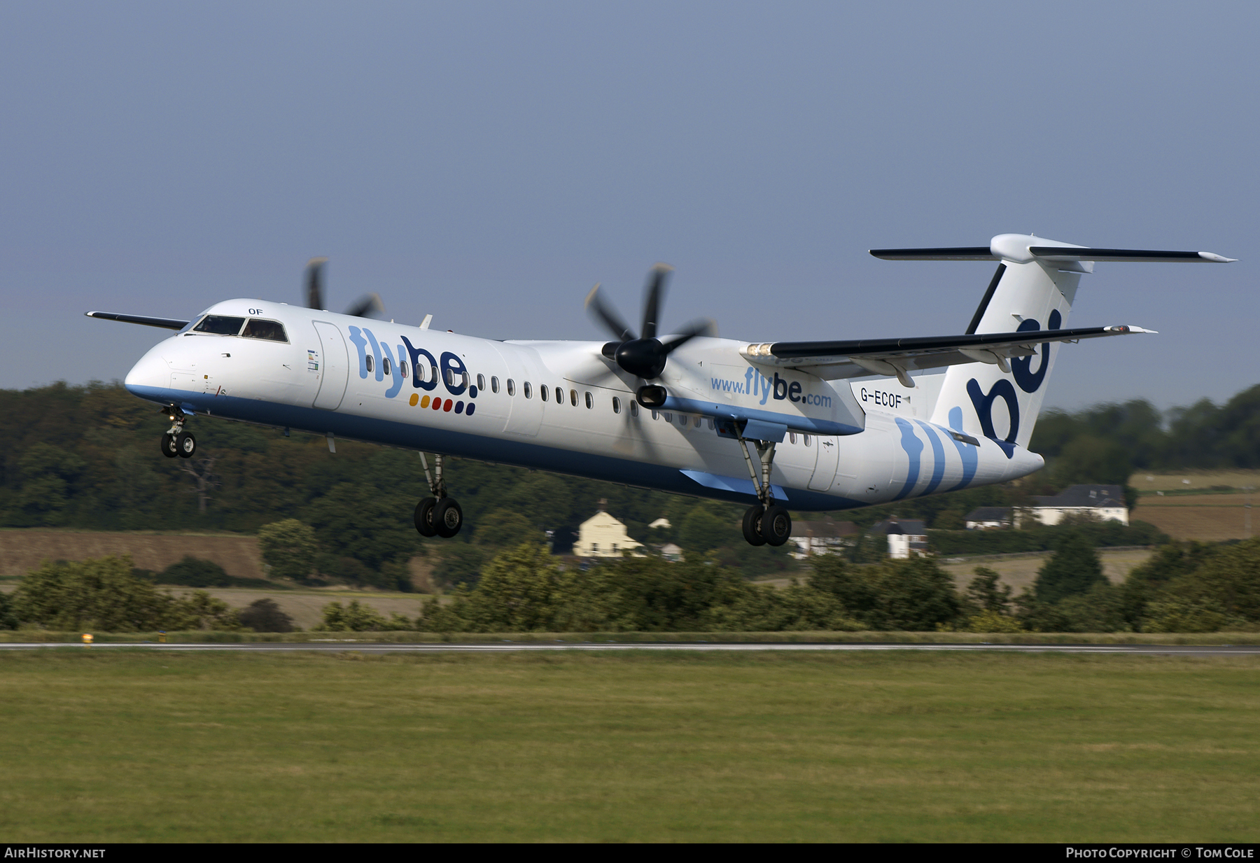 Aircraft Photo of G-ECOF | Bombardier DHC-8-402 Dash 8 | Flybe | AirHistory.net #106951