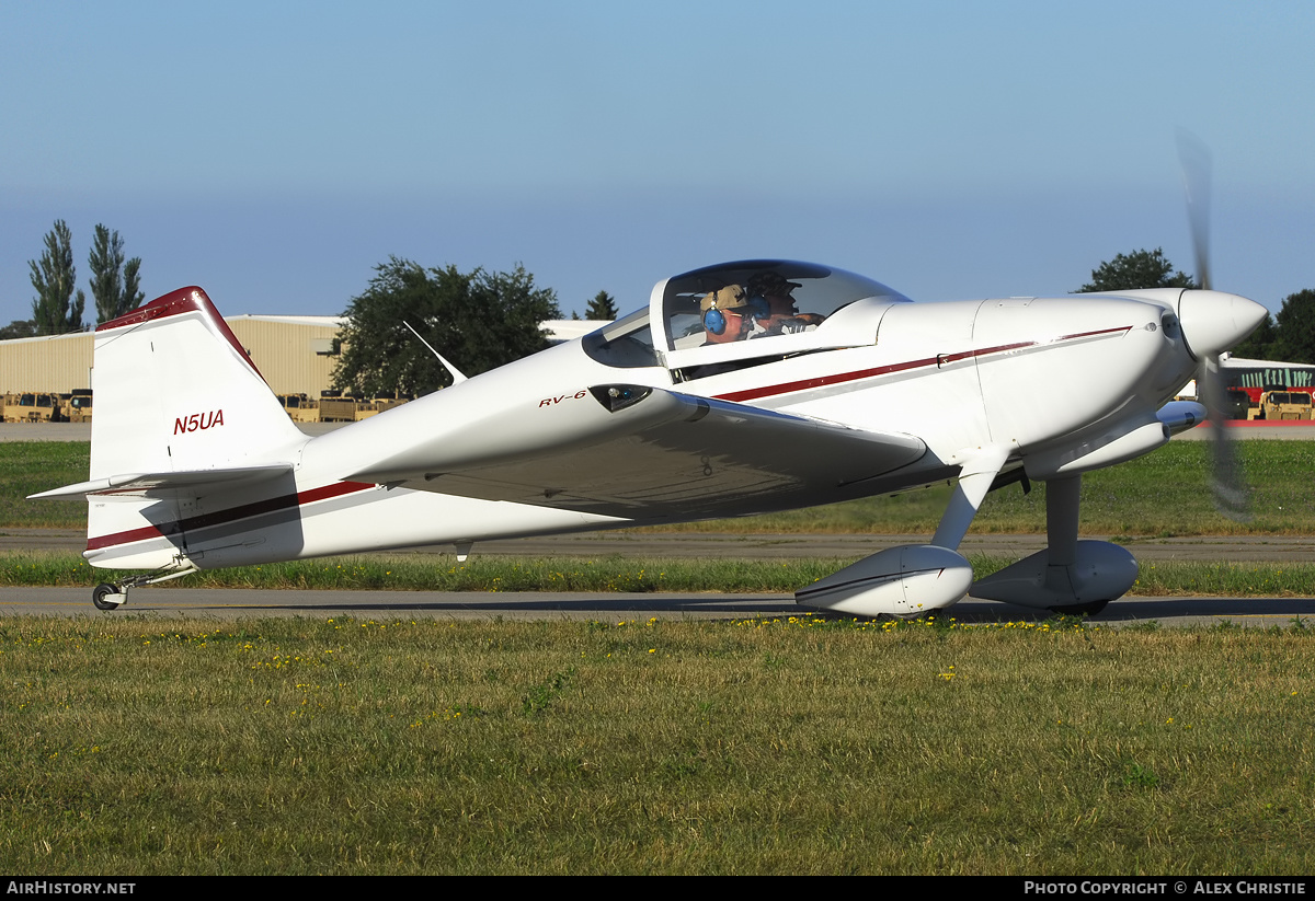 Aircraft Photo of N5UA | Van's RV-6 | AirHistory.net #106965