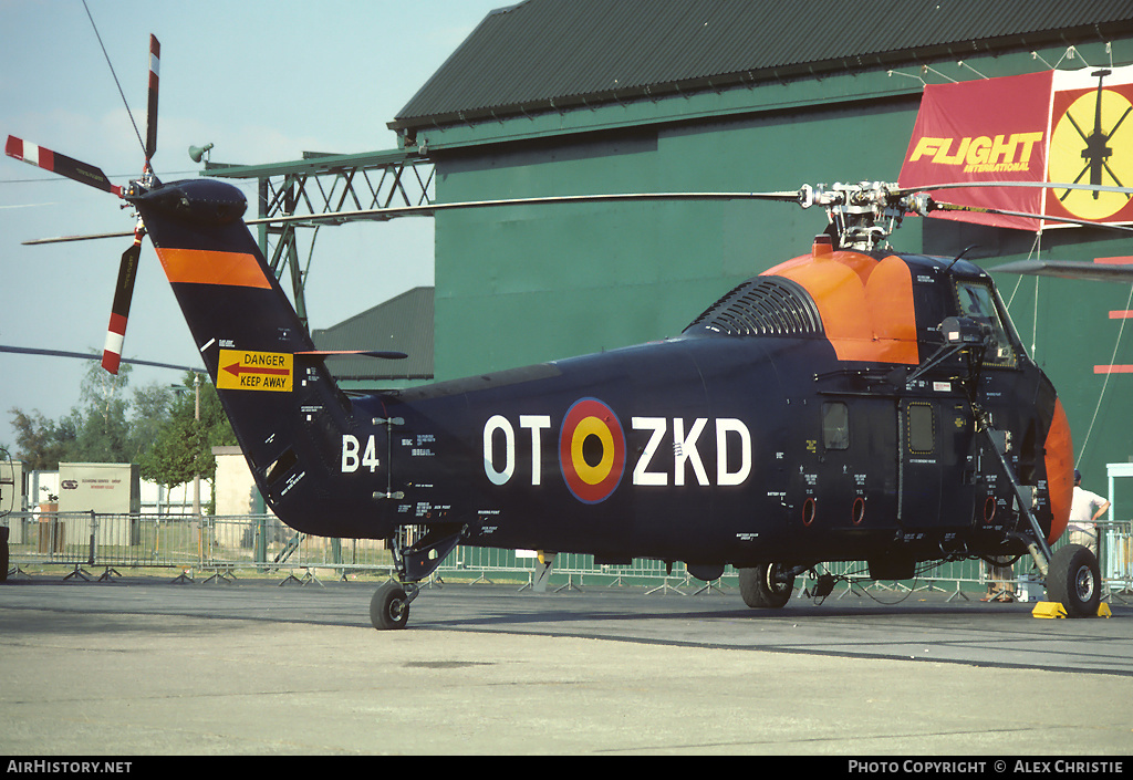 Aircraft Photo of B4 | Sikorsky HSS-1 | Belgium - Air Force | AirHistory.net #106975