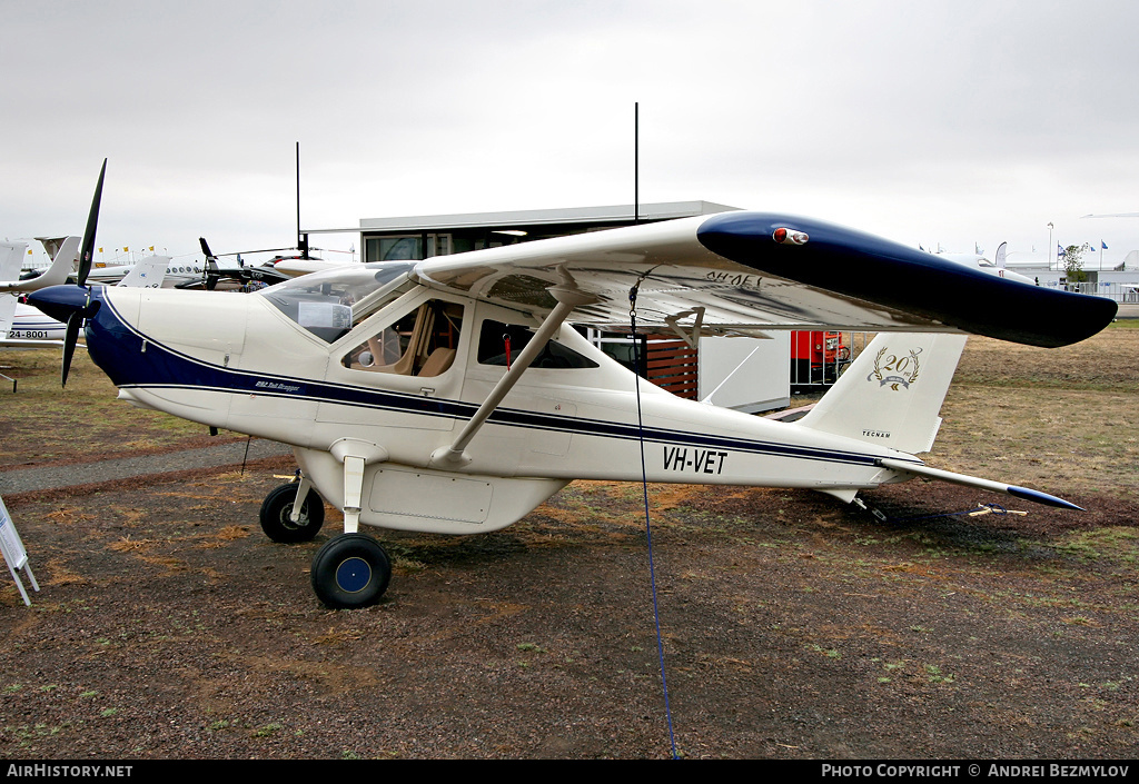 Aircraft Photo of VH-VET | Tecnam P-92 Tail Drager | AirHistory.net #106980