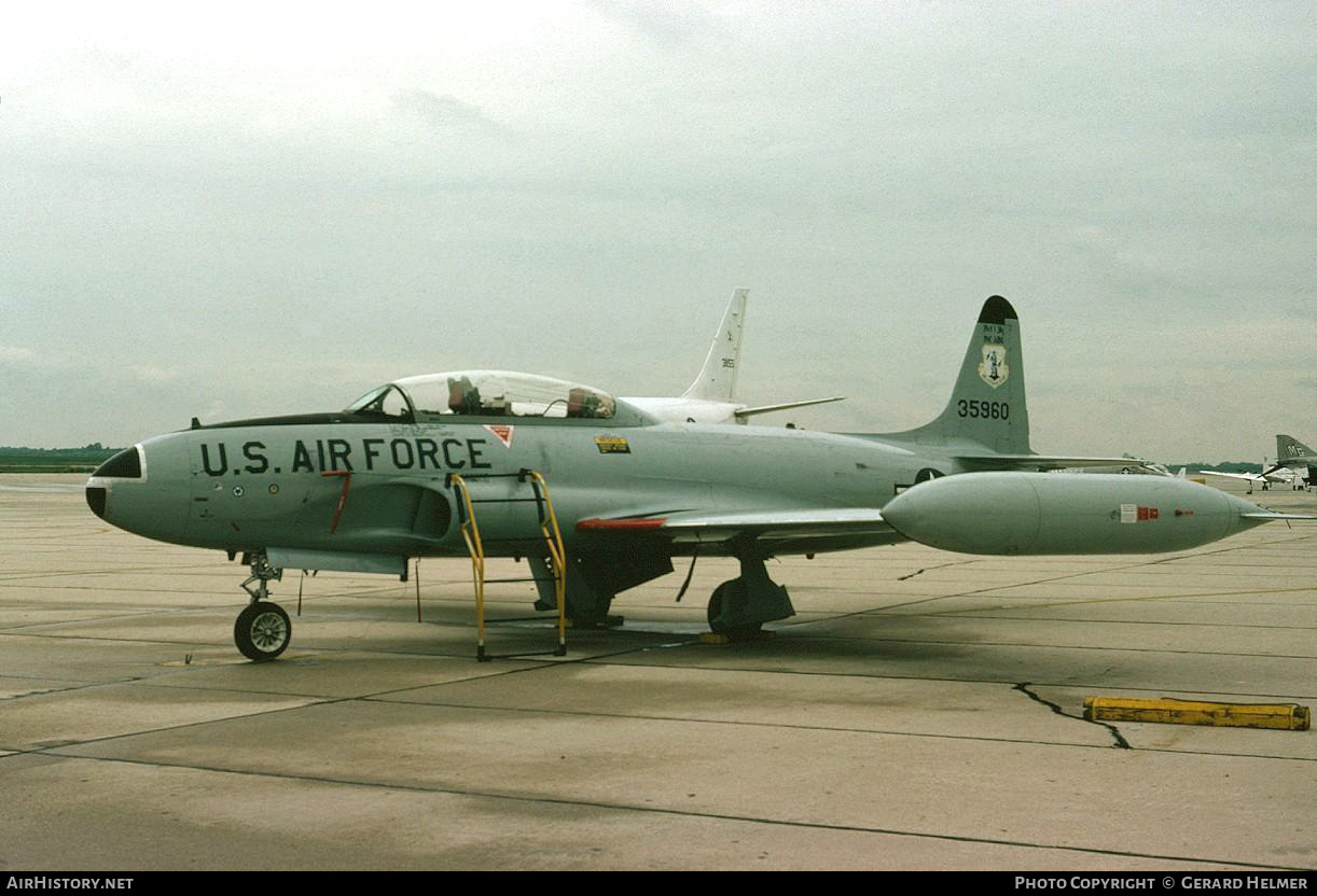 Aircraft Photo of 53-5960 / 35960 | Lockheed T-33A | USA - Air Force | AirHistory.net #106985