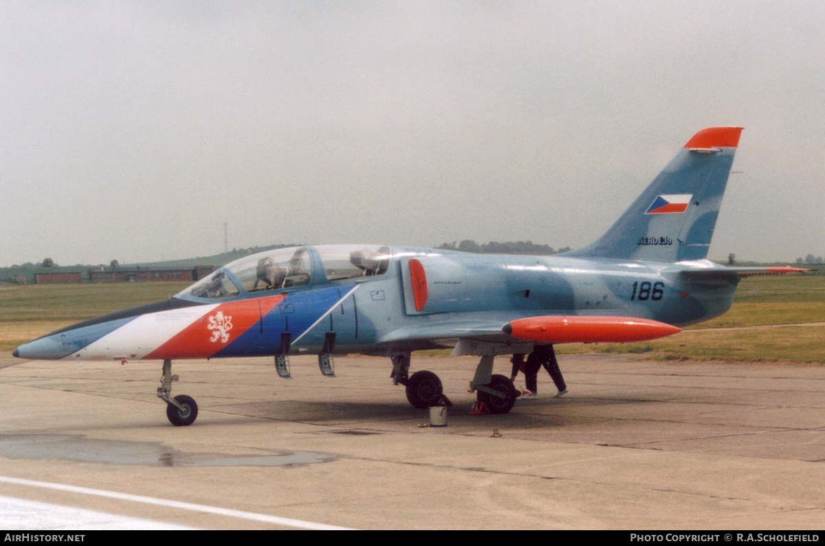 Aircraft Photo of OK-186 / 186 | Aero L-39ZA Albatros | Czechoslovakia - Air Force | AirHistory.net #107001