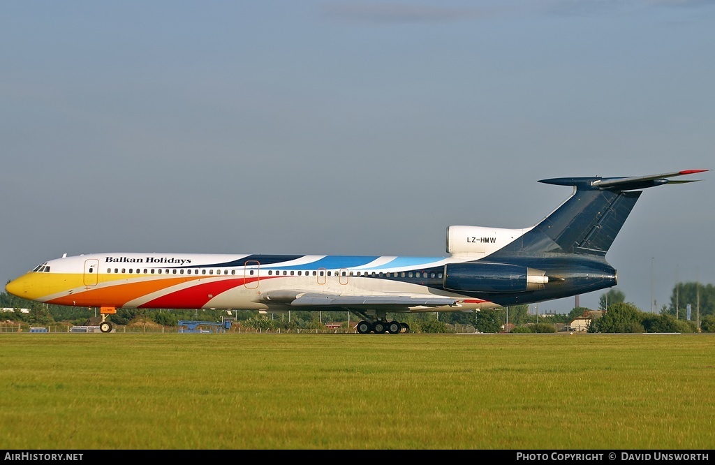 Aircraft Photo of LZ-HMW | Tupolev Tu-154M | Balkan Holidays Air - BH Air | AirHistory.net #107044