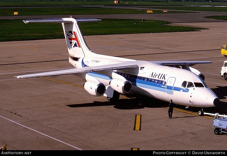 Aircraft Photo of G-CNMF | British Aerospace BAe-146-200 | Air UK | AirHistory.net #107048