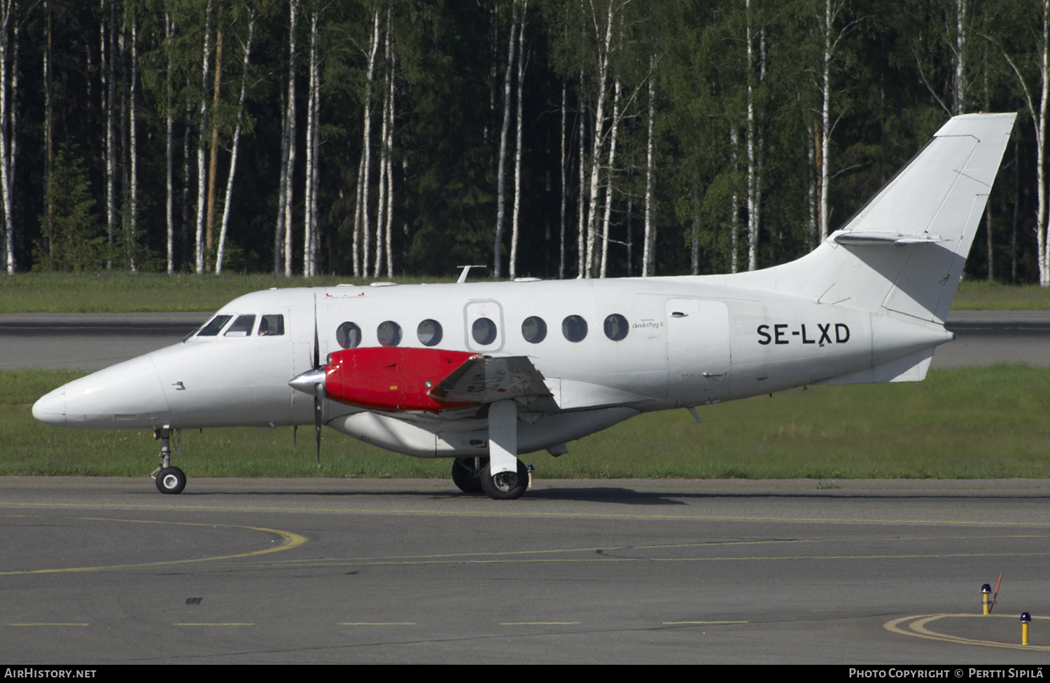 Aircraft Photo of SE-LXD | British Aerospace BAe-3202 Jetstream Super 31 | Direktflyg | AirHistory.net #107049