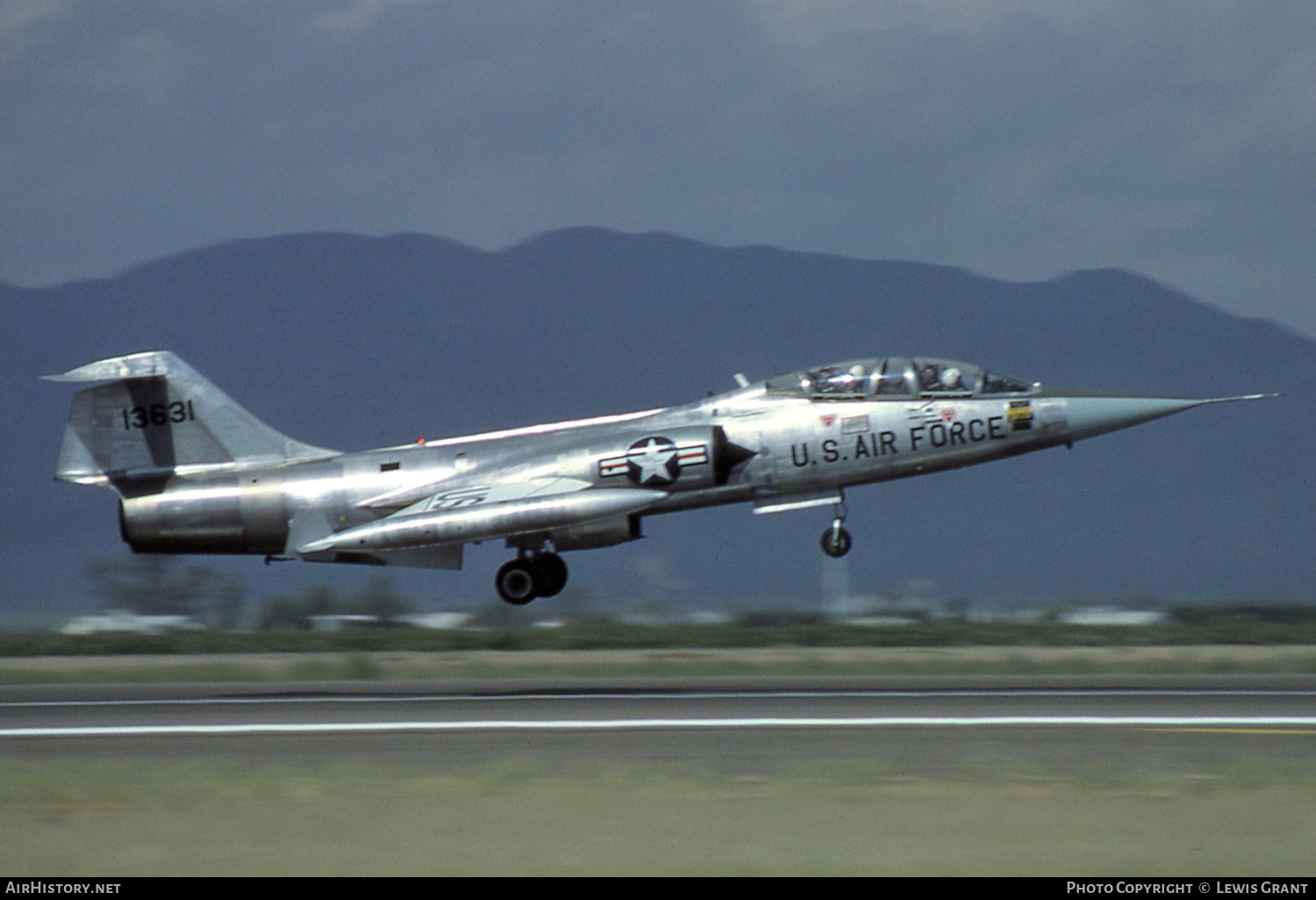 Aircraft Photo of 66-13631 / 13631 | Lockheed TF-104G Starfighter | USA - Air Force | AirHistory.net #107057